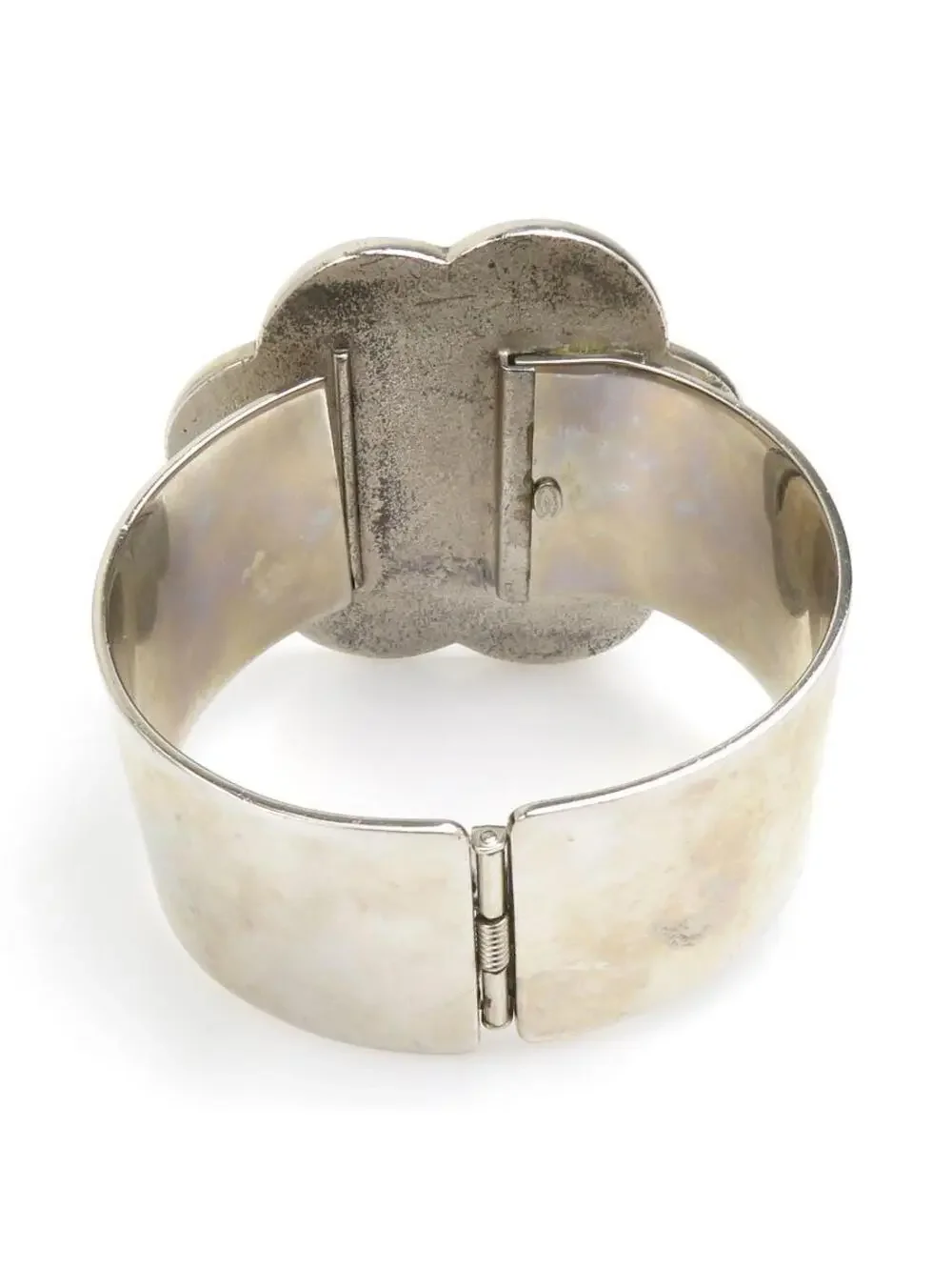 Auth Chanel Camellia Flower Bangle #303050C39B
